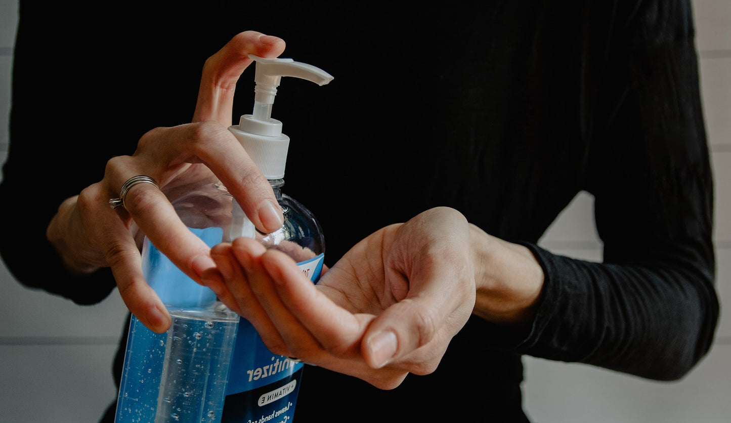 hand sanitizer and coronavirus
