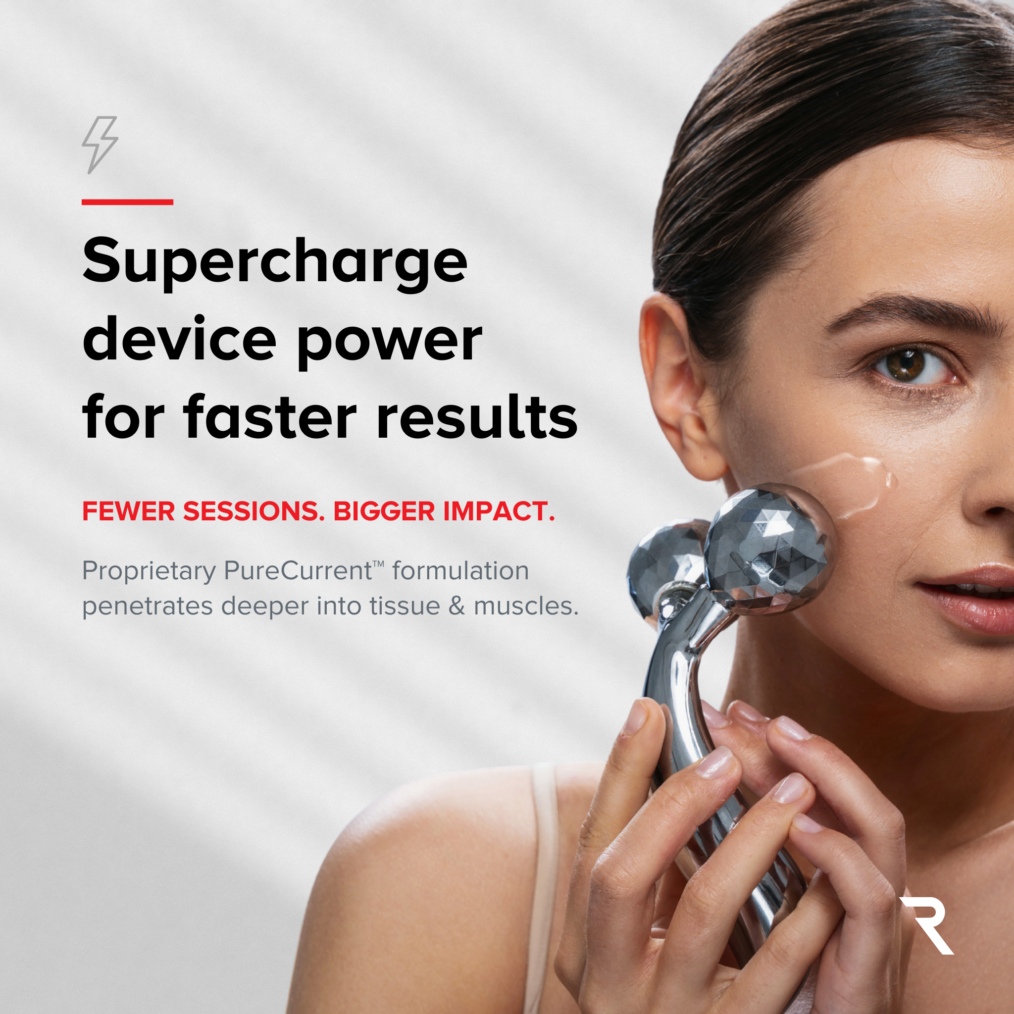 Age-Defying Microcurrent Conductive Gel for Facial Devices – With Hyaluronic Acid & Niacinamide (8.45 fl oz)