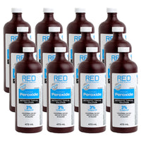 Hydrogen Peroxide 3% USP - 450mL Bottle by RED Medical - RED Medical Supplies | Advanced Care Supplies 